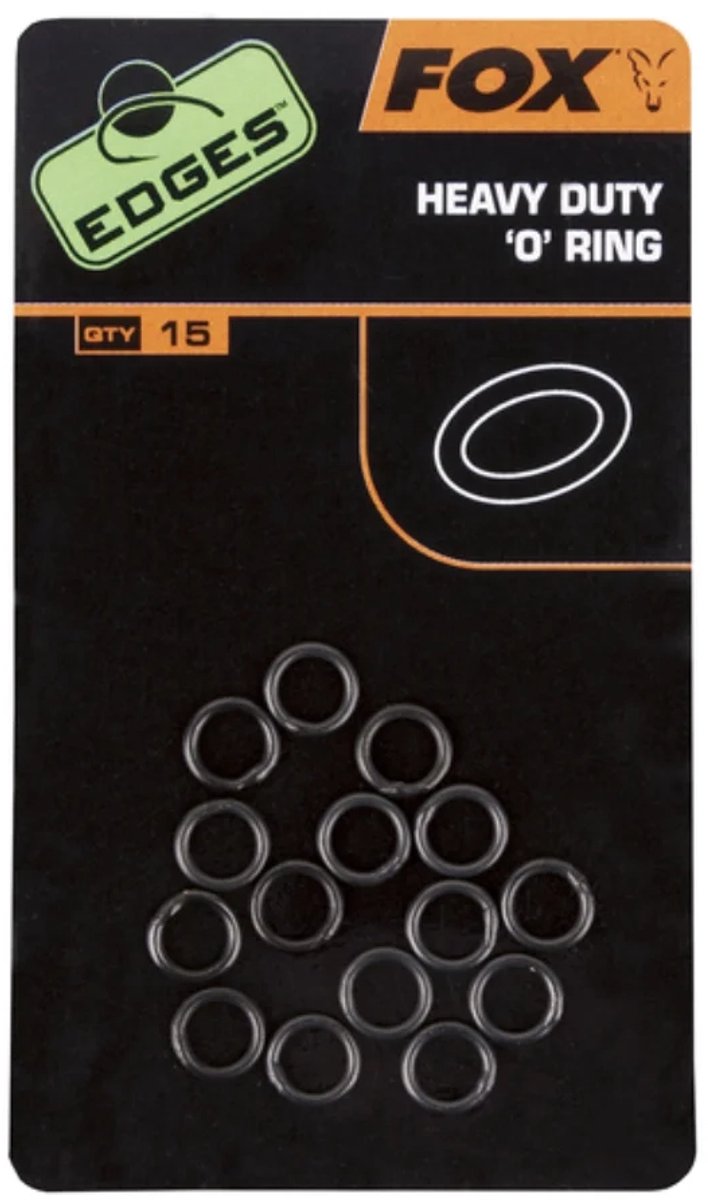 Fox - Edges Heavy Duty 'O' Rings - Zwart van Fox — afbeelding 5