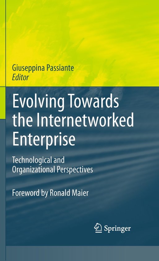 Evolving Towards the Internetworked Enterprise - cover