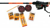 Canne à pêche flottante Guru avec moulinet 10 pieds (3,00 m) Zwart/ Oranje 3,00 m 1-15 g