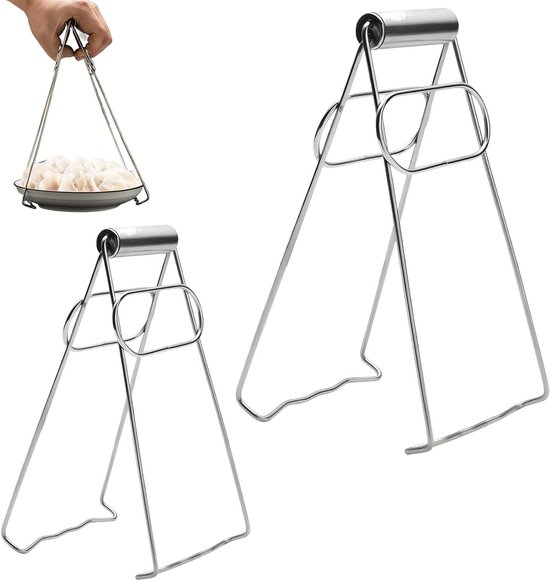 4 Stuks Kom Clip Grijper Clips Retriever Tang Voor Het Heffen Van Hot Gerechten Kom Pot Pan Plaat Van Instant Pot magnetron Lucht Friteuse  15