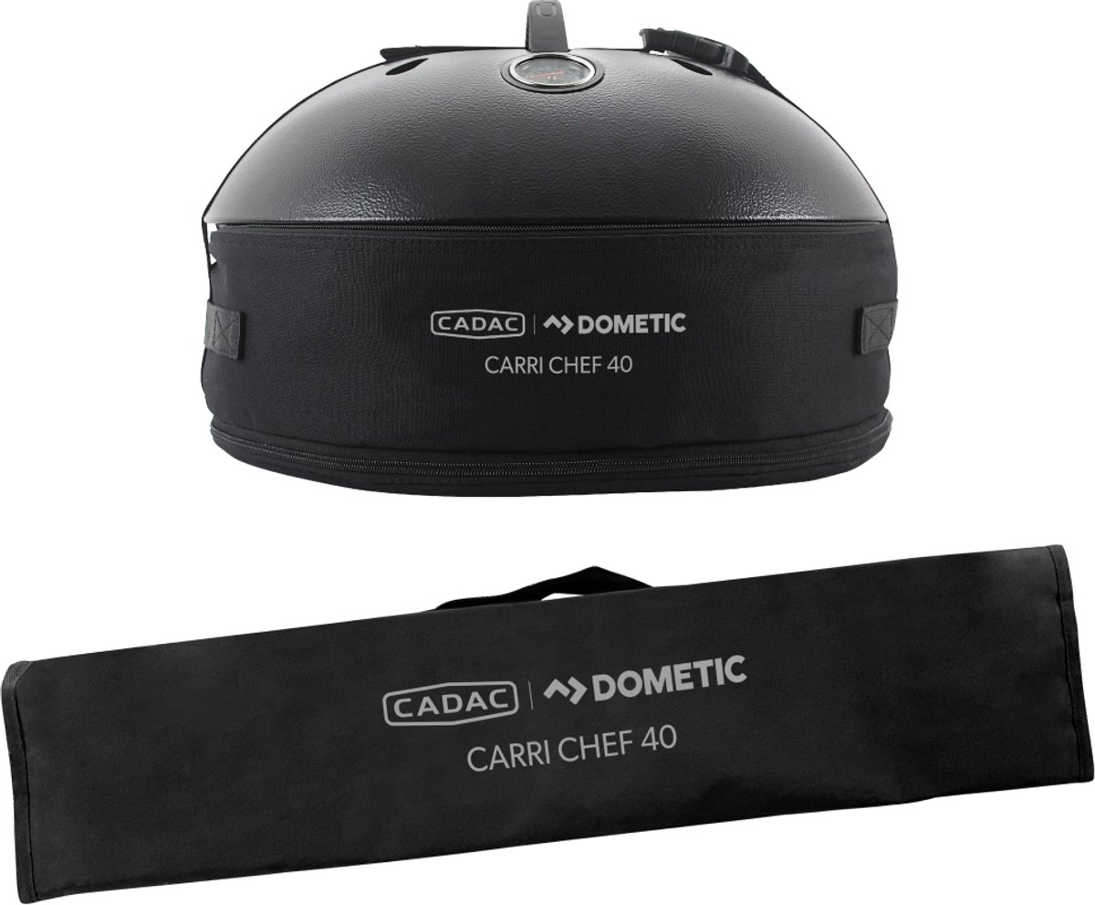 CADAC Dometic - Carri Chef 40 BBQ / Paella Pan - Portable Gasbarbecue - Ideaal voor kamperen, balkon, terras - Met draagtas — cadeau in Sport & Outdoor - foto 5