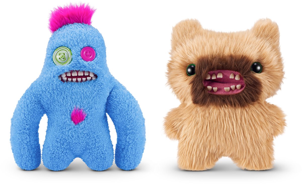 Fuggler Hairy Fuggs 23 cm Serie 1 2PAK van Zuru
