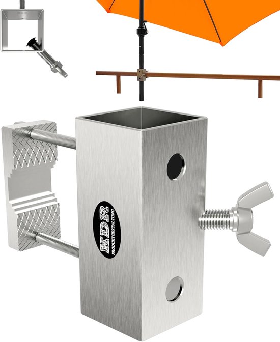 Parasolhouder voor balkon staal antraciet 38 mm kopen? | Parasols