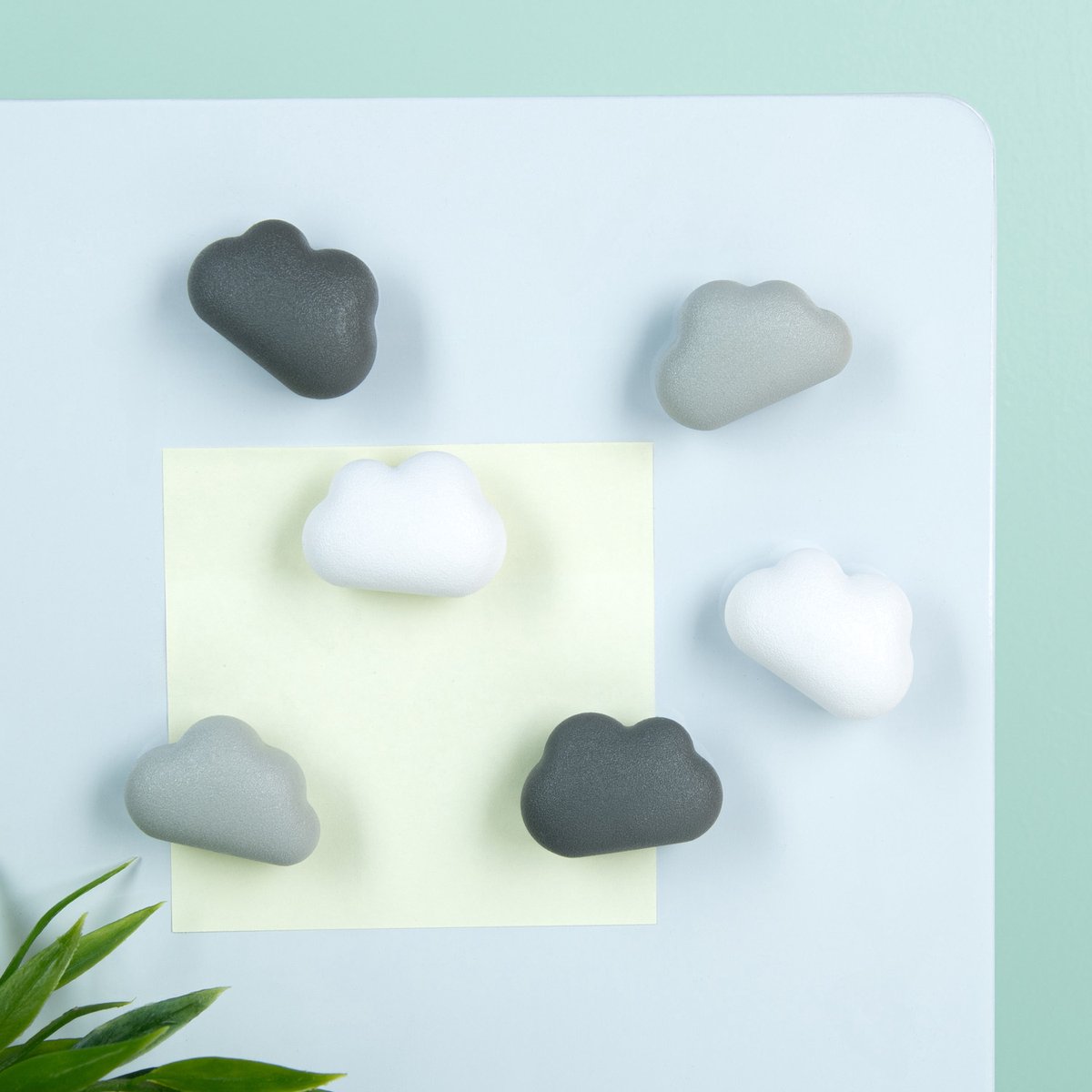 Qualy Wolk Magneten (Set Van 6)