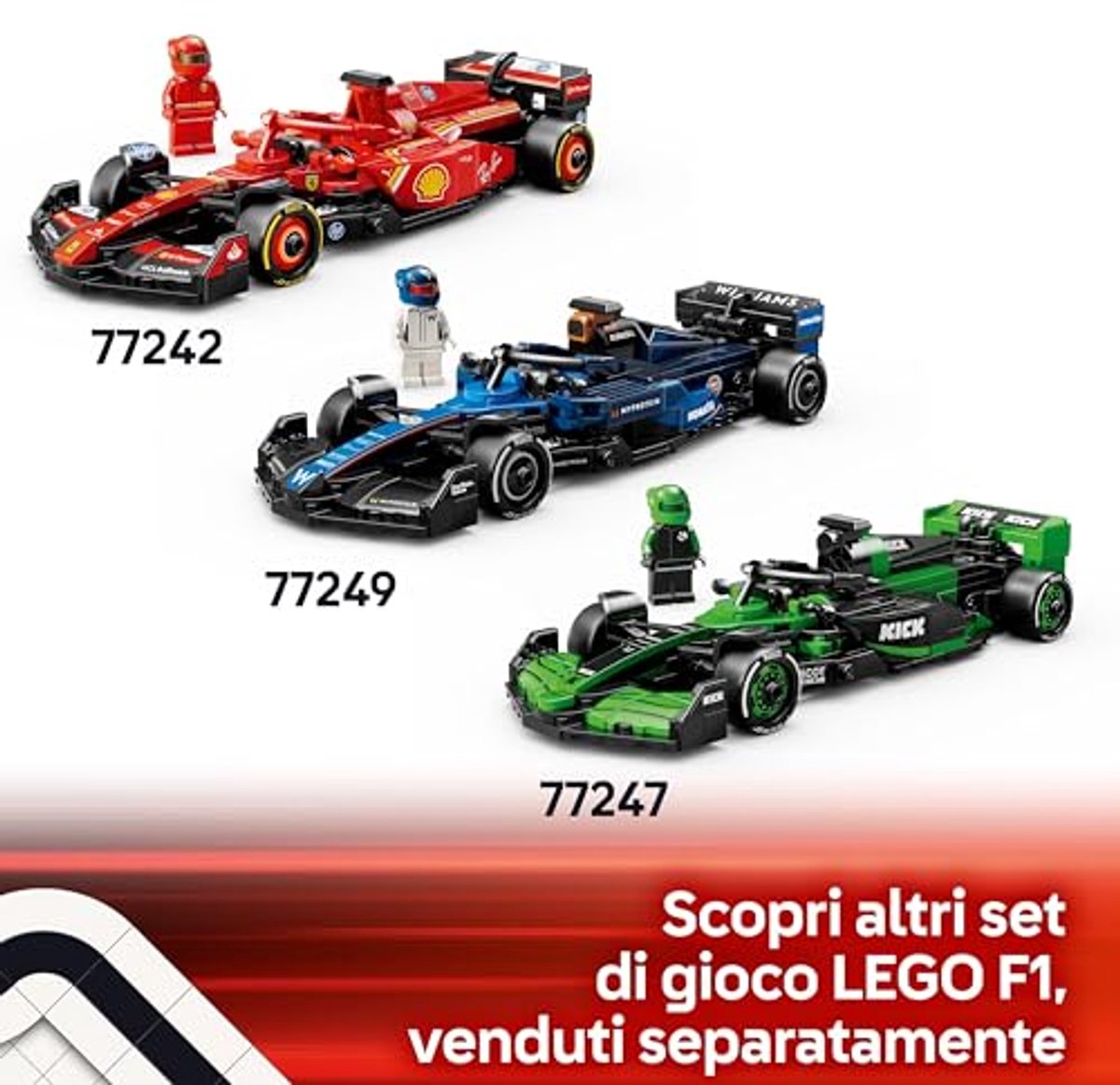 LEGO Speed Champions Aston Martin Aramco F1 AMR24 racewagen Set - 77245 — afbeelding 13