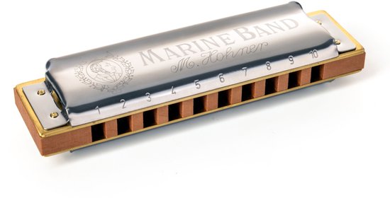 Hohner Marine Band - Classic in G-Dur - Diatonische mondharmonica