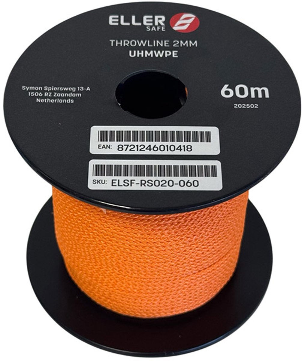 ELLERsafe RS020 werplijn - 2mm - UHMWPE - 60m