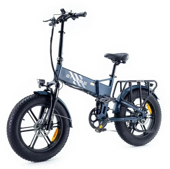 ENGWE Engine Pro 2.0 Elektrische Vouwfiets - Fatbike - 20 Inch - 250W Motor - 8 Versnellingen - 110 km Actieradius - Hydraulische Schijfremmen - Blauw — afbeelding 2