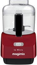 Bol.com Magimix Micro - Hakmolen - Kruiden - Pesto - Mayonaise - Dressing - Sauzen - Rood aanbieding