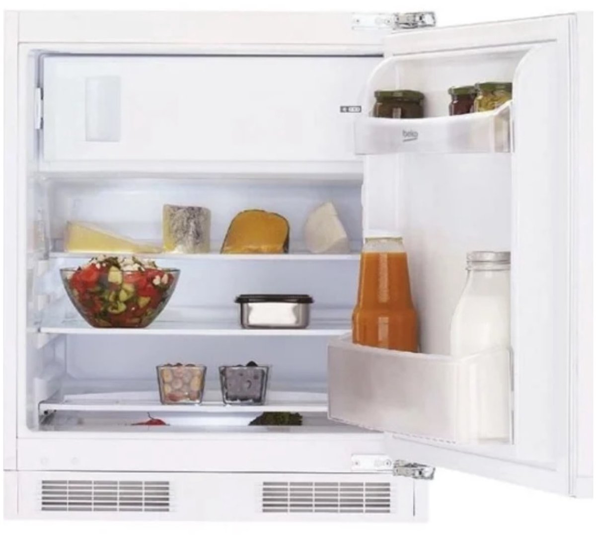 Beko BU1154HCN - Tafelmodel met vriezer - 107 liter - 60 cm breed