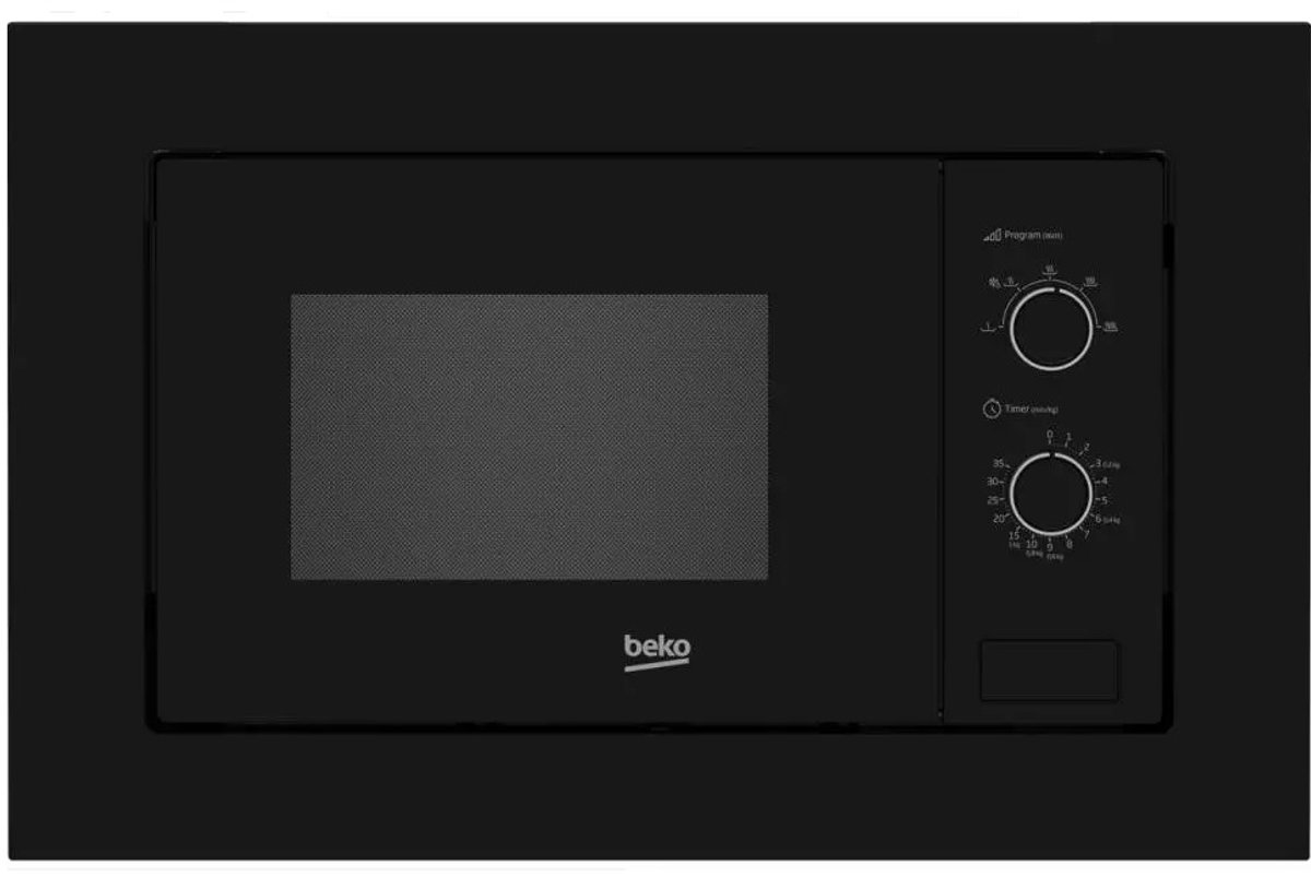 inbouw solo magnetron 20l 800w zwart - beko - BMOB20202B