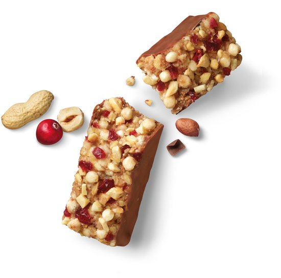 LIGA Proteïne Repen Cranberry & Noten 8 x 160g (5 x 32g) - Eiwitten - Eiwitrepen - Protein - Tussendoortjes - Sport - Cadeau - Notenrepen — afbeelding 4
