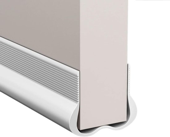 Joint de porte insonorisant - Joint flexible pour bas de porte - Joint d'étanchéité insonorisant, coupe-vent et anti-poussière - Tape anti-courants d'air - Wit