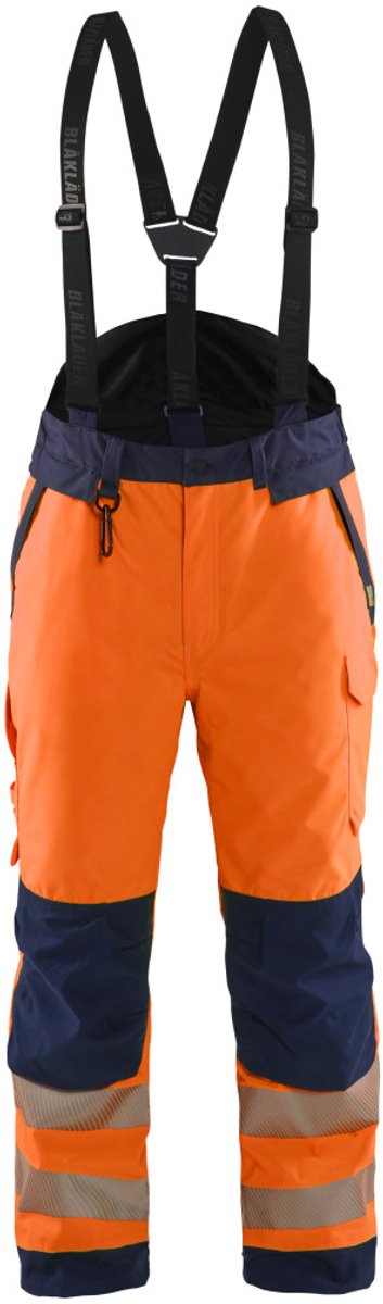 Blaklader 1875-1977 Winterwerkbroek High Vis - High Vis Oranje/Marineblauw - XXXLT