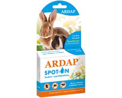 Ardap Spot-On voor kleine dieren 1-4kg - 3 x 0,4 ml