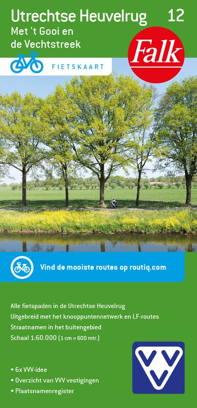 Falkplan fietskaart 12 - Utrechtse Heuvelrug