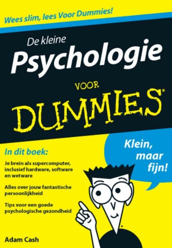 Voor Dummies - De kleine Psychologie - cover