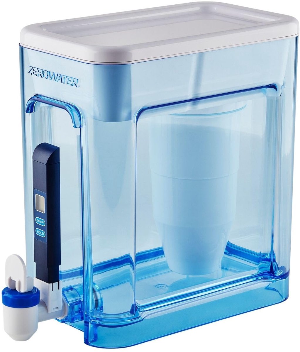 Waterfilterdispenser 22-kops - gezond en lekker water - 5-traps filtratie