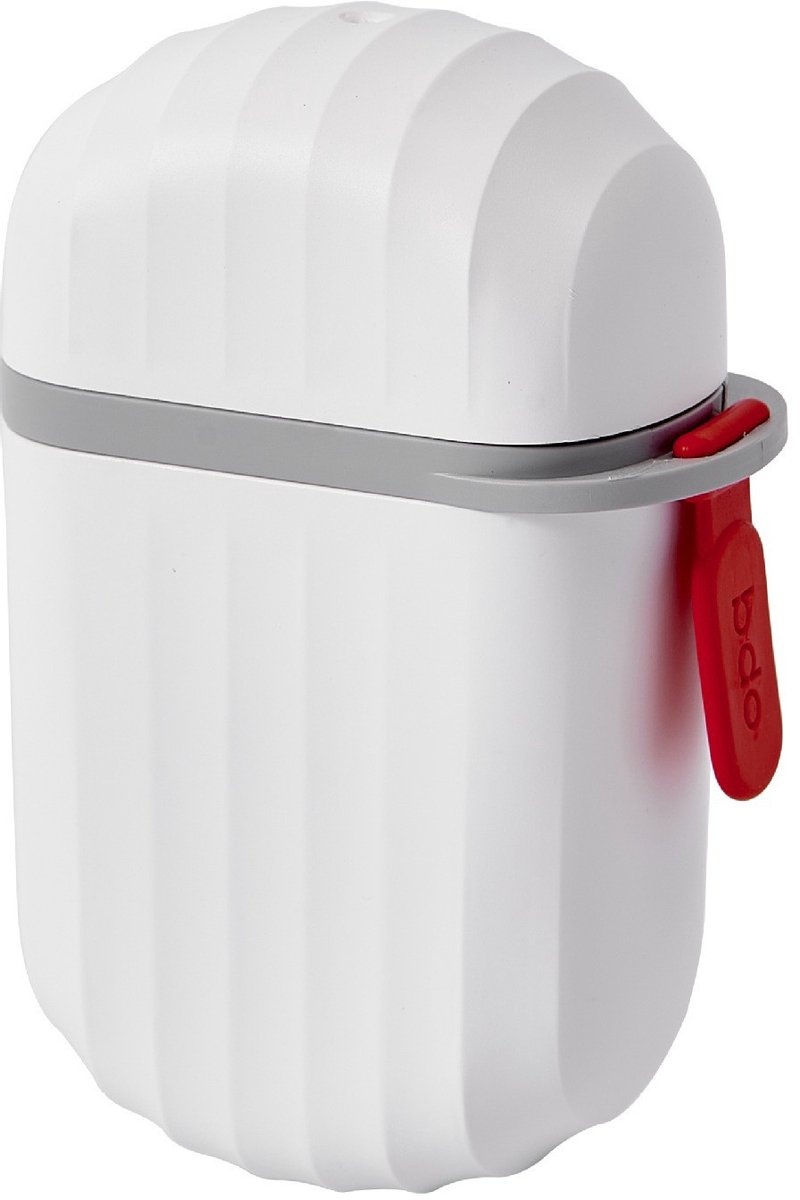 Reis Zeepbakje - Zeepdoos Container - Hygiënisch Reizen - Lekvrij Ontwerp - 11.5 cm - Wit