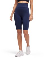 FALKE Cellulite Tights Light Short vochtregulerend functioneel materiaal broek dames blauw - maat S