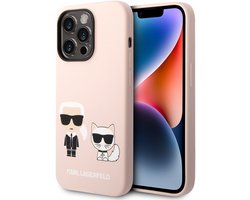 Karl Lagerfeld - iPhone 14 Pro Max Hoesje - MagSafe - Jasroze - Mode en Luxe