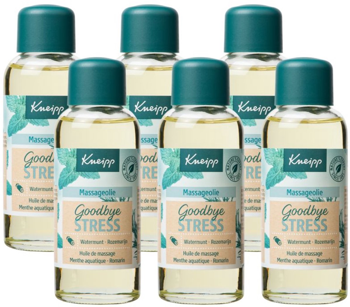 Goedkoopste 6x Kneipp Massage Olie Goodbye Stress 100ML