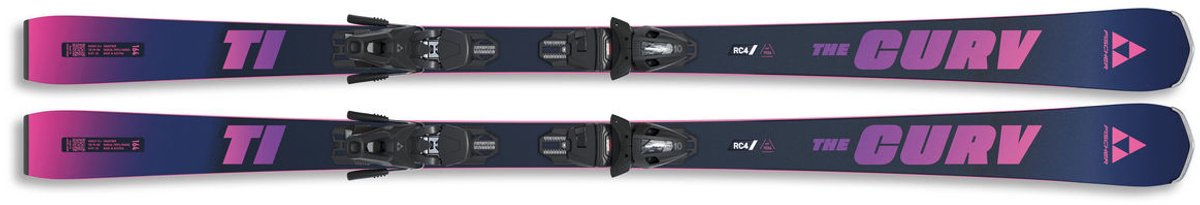 Fischer The Curv Ti TPR + RS 10 – Wintersport Ski Ski’s Creme