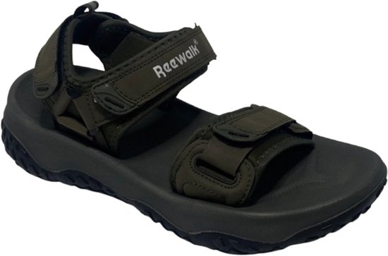 Sandale pour homme - Bleu / Gris - Taille 43