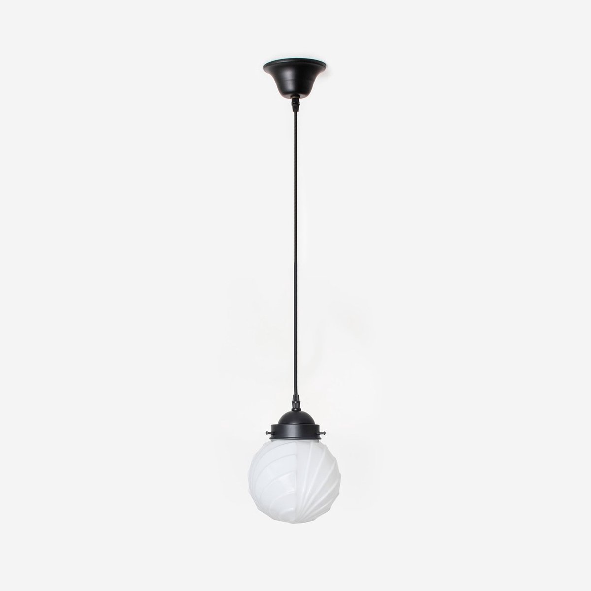 Coloured by Art Hanglamp aan snoer Swingbulb Moonlight - Art Deco Trade Zwart