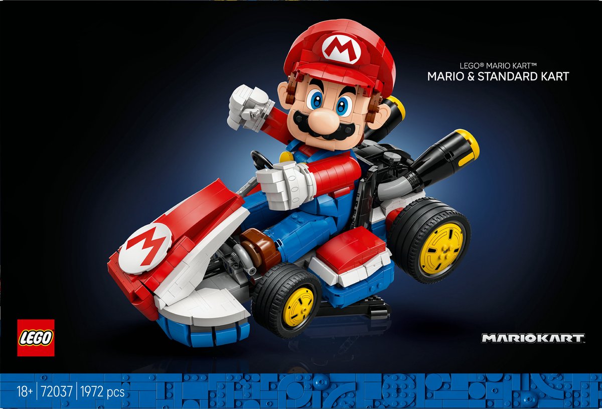 LEGO Mario Kart™ - Mario en standaardkart - LEGO - Mario - 72037 — afbeelding 10