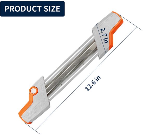 2-in-1 Kettingzaagslijper - Kettingzaagslijper - Easy Handheld Mini - om tanden en dieptebegrenzer te slijpen - 4,0 mm van MIIIW Tools — afbeelding 3