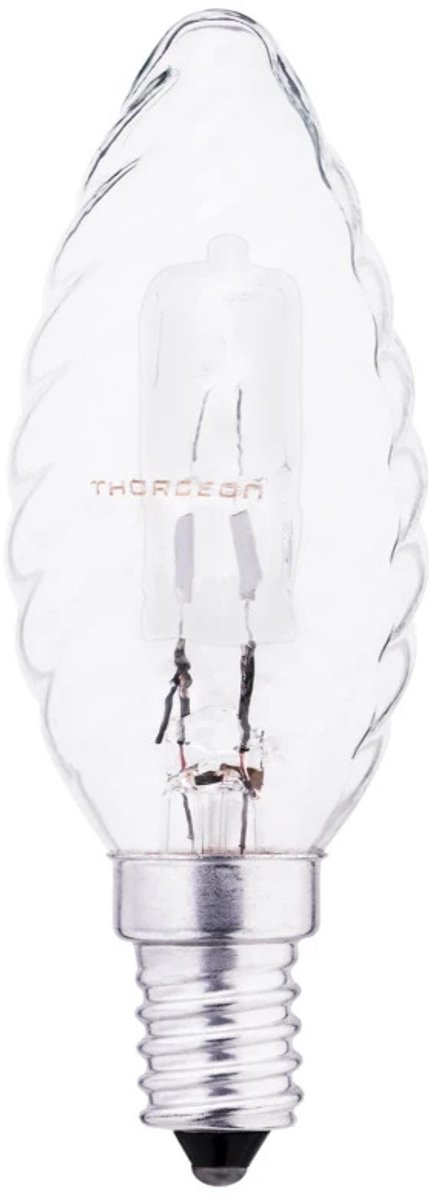 Thorgeon E14 Halogeen Kaarslamp | 28W 2700K 370LM 240V | Dimbaar