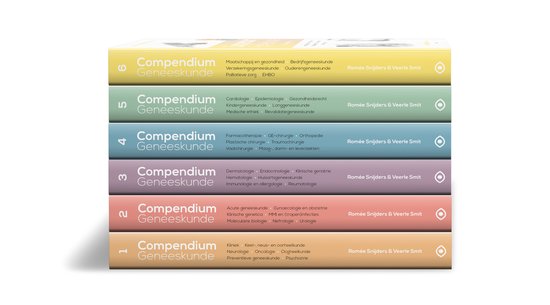 Zesdelige Compendium Geneeskunde boekenreeks 2.0+ | 44 disci ... - cover
