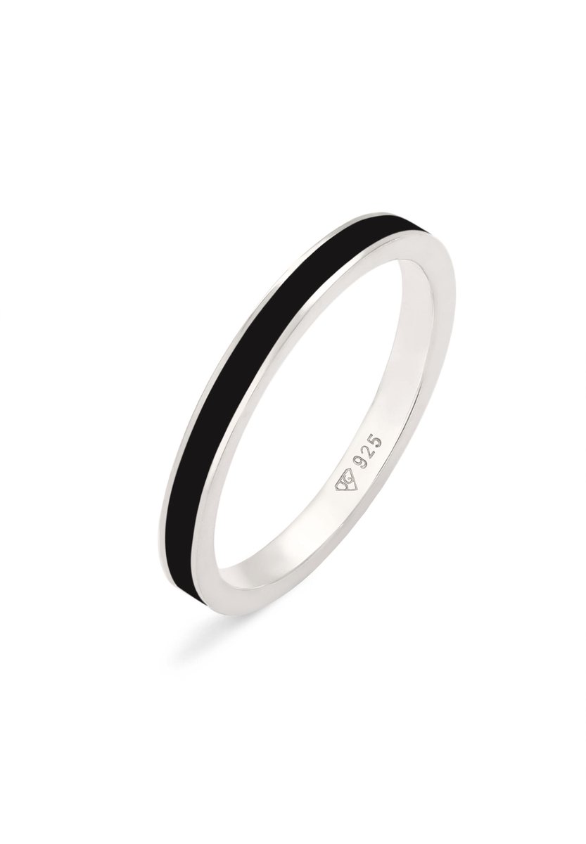 Elli - Ring - Dames Stapelring Basic Email in 925 Sterling Zilver - Dames