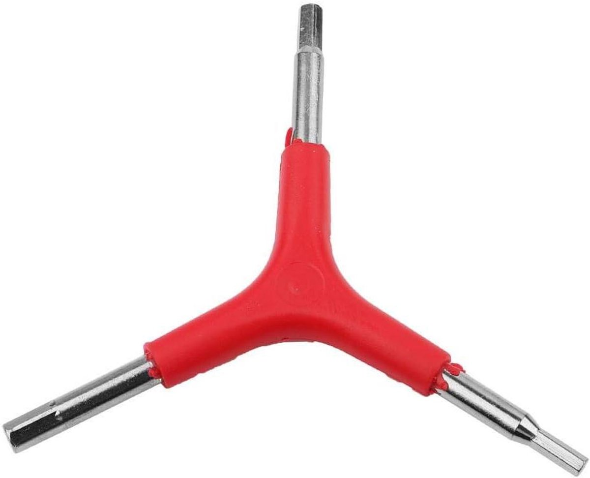 Allecto Plus - Draagbare fiets multitool met driewegs ontwerp voor eenvoudig onderhoud en reparatie van fietsen