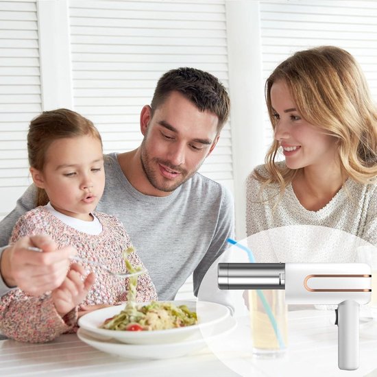 Rechargeable Wireless Electric Pasta Machine with 5 Modes - Portable Automatic Pasta Maker for Homemade Pasta and Spaghetti — afbeelding 3