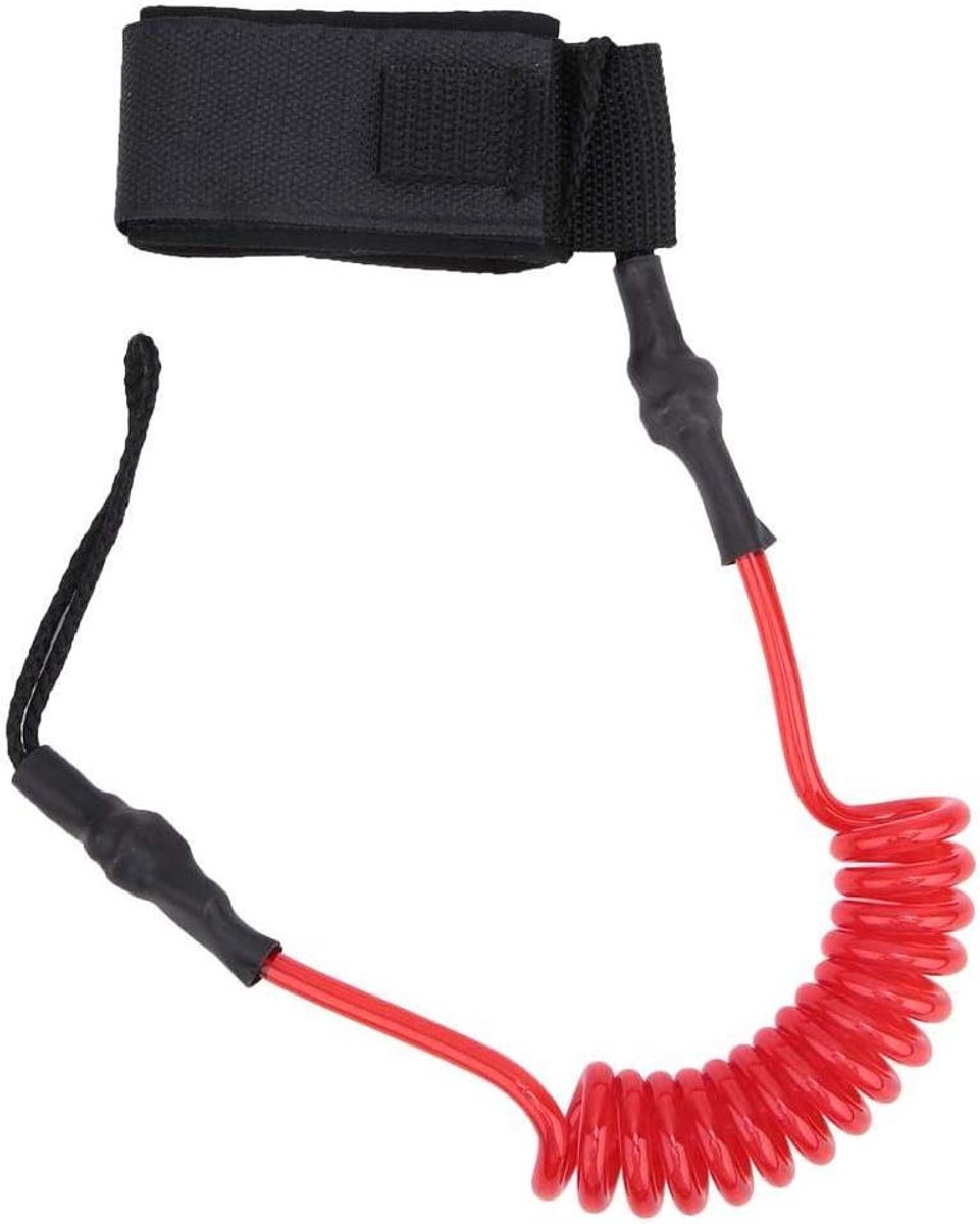 Allecto Plus - Surfing Leash voor Stand Up Paddle Board met enkelkoord - Ideaal voor surfboard rappen