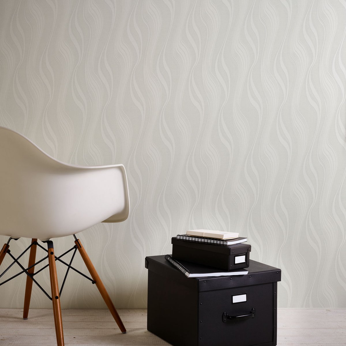 Modern behang trendy behang Behang modern Vliesbehang Wit 247919 | Ontdek behang online