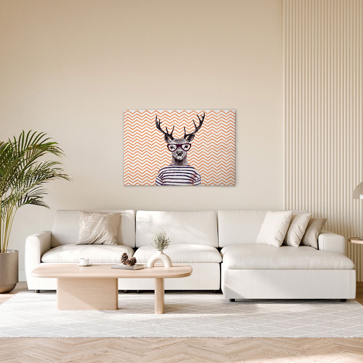 Canvas Modern Deer 2 | DD132128