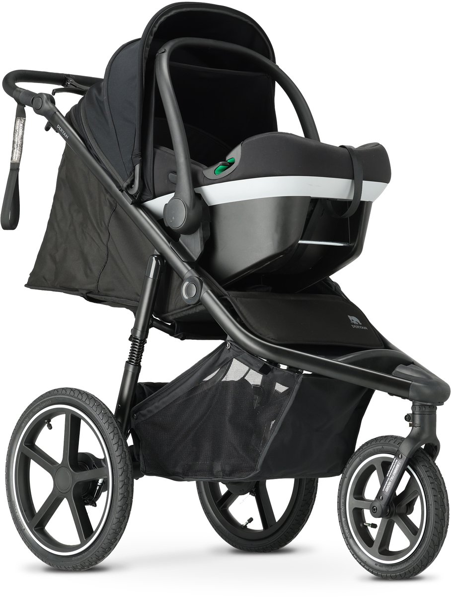 Deryan Bolt Kinderwagen autostoel Adapter - Voor Maxi Cosi /Cybex/Nuna – foto 2
