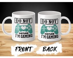 Do Not Disturb Gaming Mug, Gamer Gift, Video Game Mug, Funny Gamer Mug, Game Lover, Geek Mug, Gaming Lover Coffee Mug