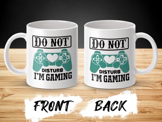 Do Not Disturb Gaming Mug, Gamer Gift, Video Game Mug, Funny Gamer Mug, Game Lover, Geek Mug, Gaming Lover Coffee Mug