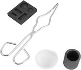 Allecto Plus - Graphite Smeltkroes Set voor Metaal Smelten en Gieten