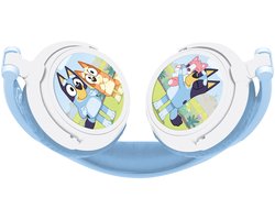 Bluey Bedrade Opvouwbare Koptelefoon met veilige volumebeperking