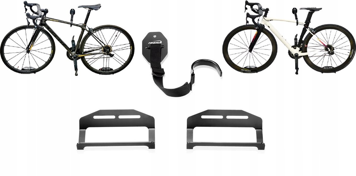 IBERA - Fietsen - Wandhouder - Hangend - Compatibel met 20" tot 29" wielen