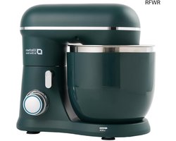 RFWR® Kleine keukenmachine met 10 snelheden en 2 kommen van 3,5 l - Compacte deegmachine voor kleine porties