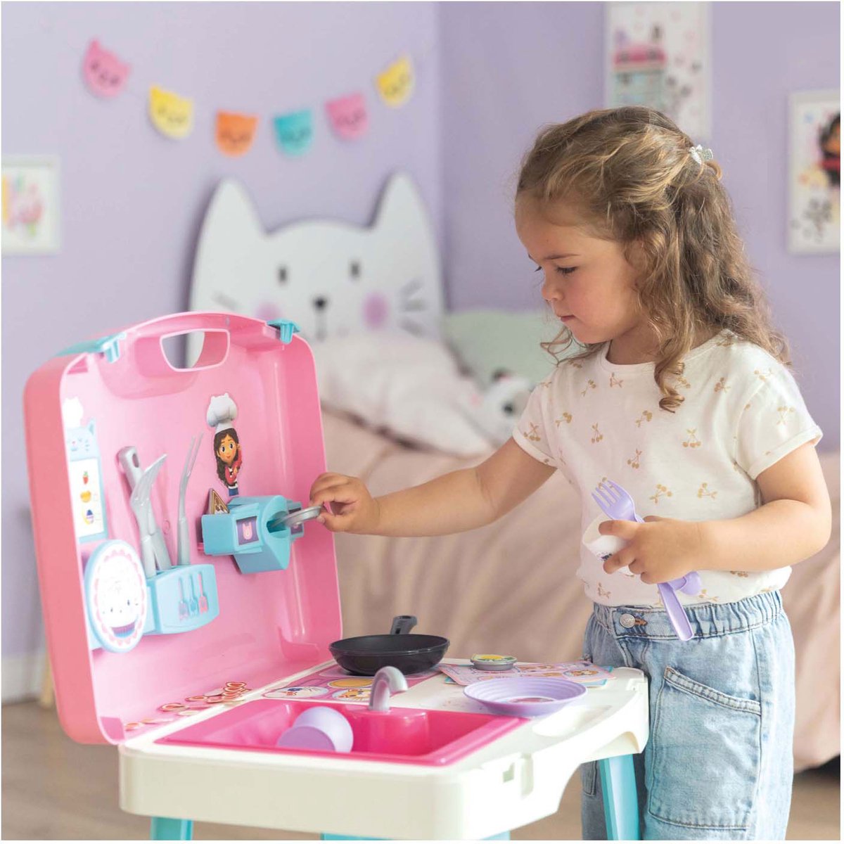 Smoby - Gabby's Dollhouse - Gabby's Keuken - Vanaf 3 jaar. — afbeelding 7