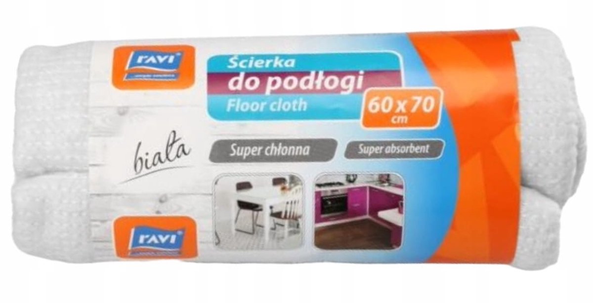 Dweil wit 60x70 cm super absorberend