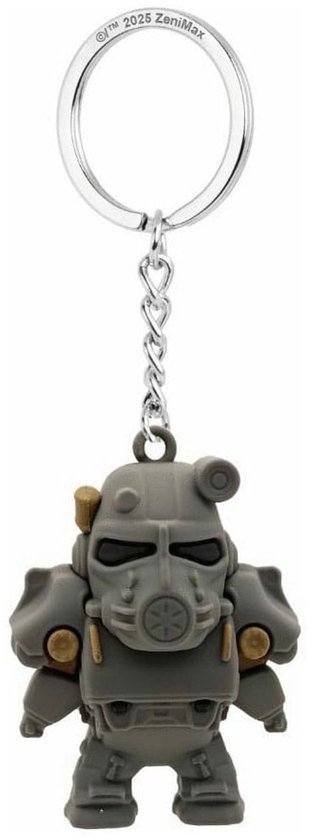 Porte-Clés Fallout Vault Boy 10cm - Figurine Officielle Bethesda