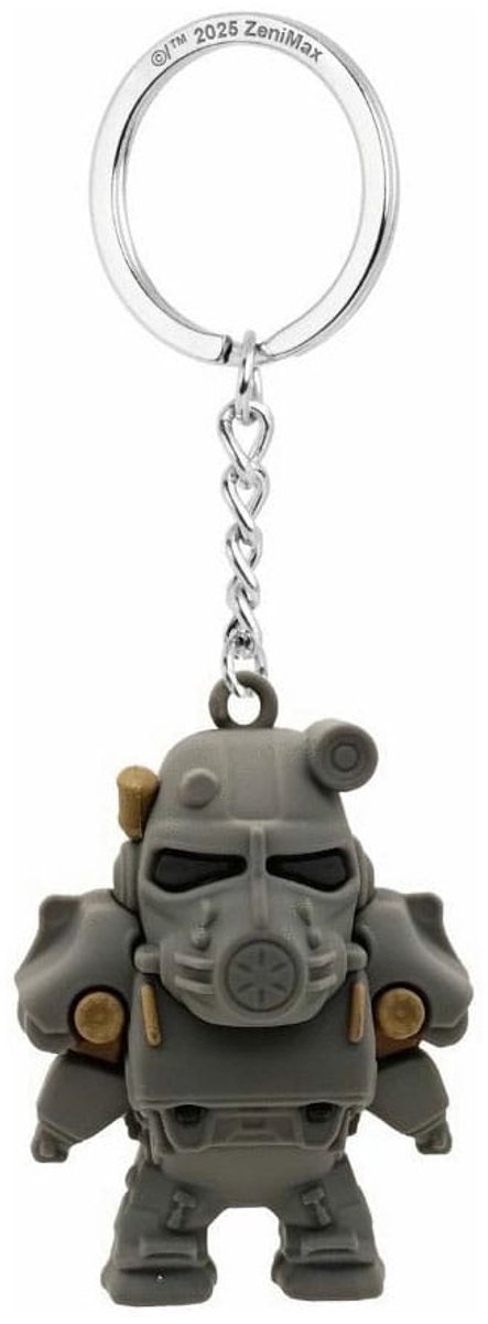 Good Loot Fallout Vinyl Keychain T-60 Keyrings